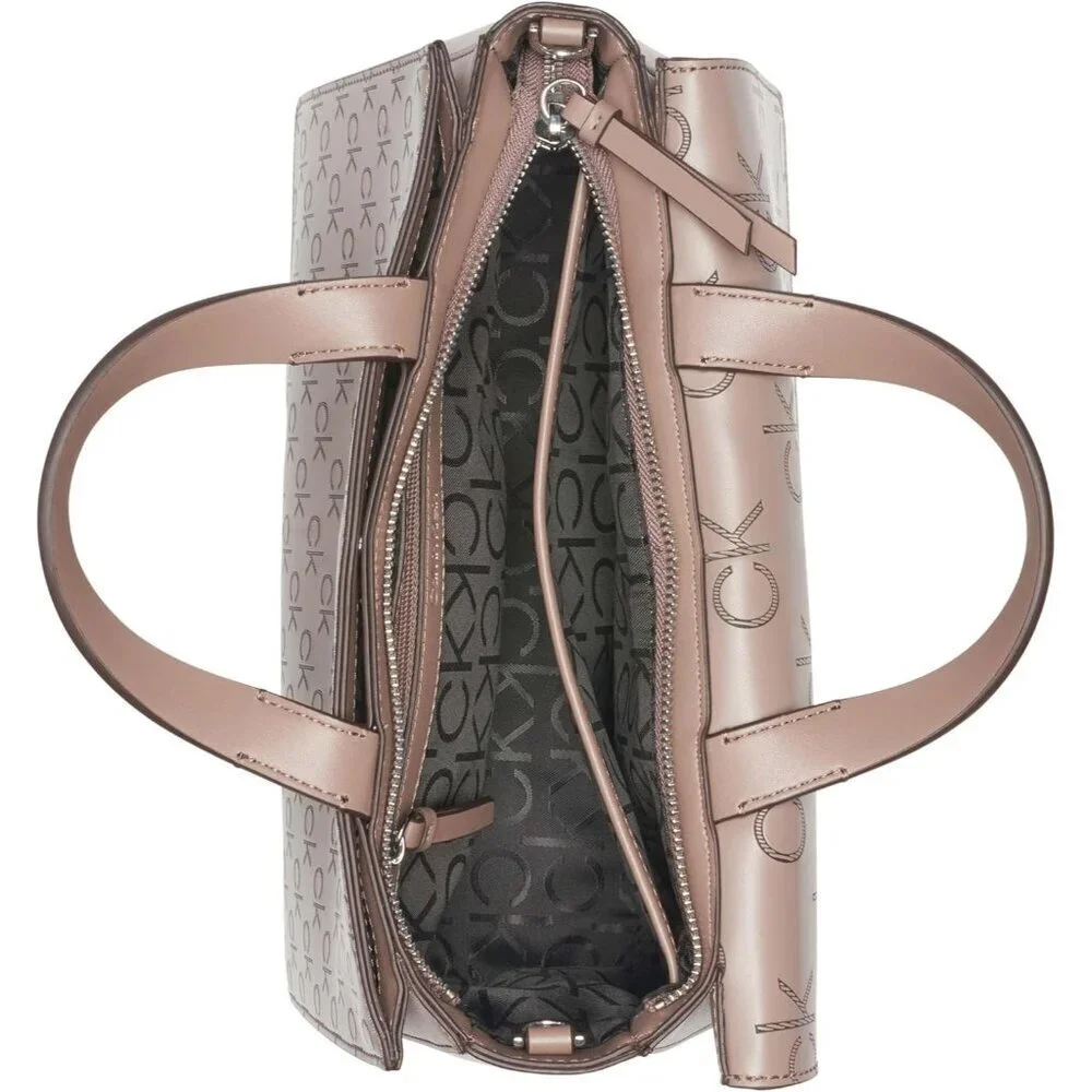 Basalt Flap Top Handle Satchel Womens PU Leather Casual Crossbody Bag